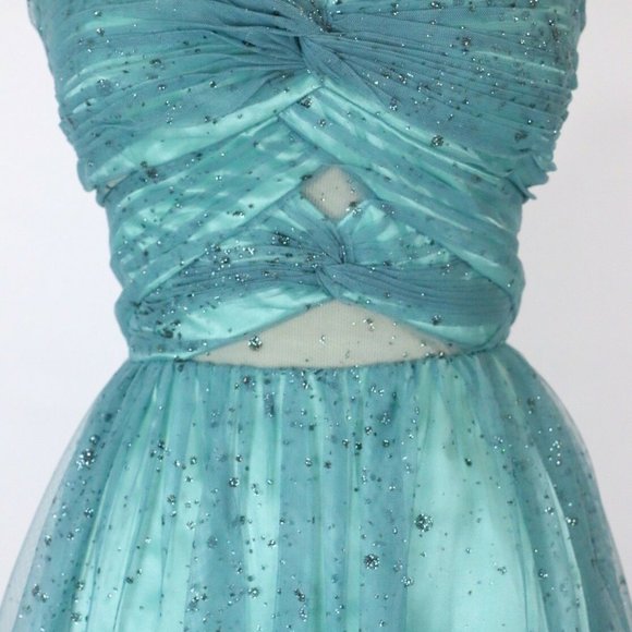 Hailey Logan $110 Jade Evening Prom Cocktail Sz 13 - Picture 6 of 11